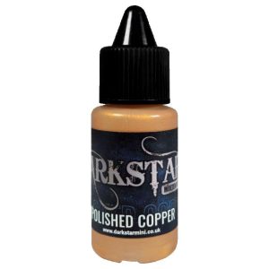A single bottle of Copper Molten Metals acrylic Paint